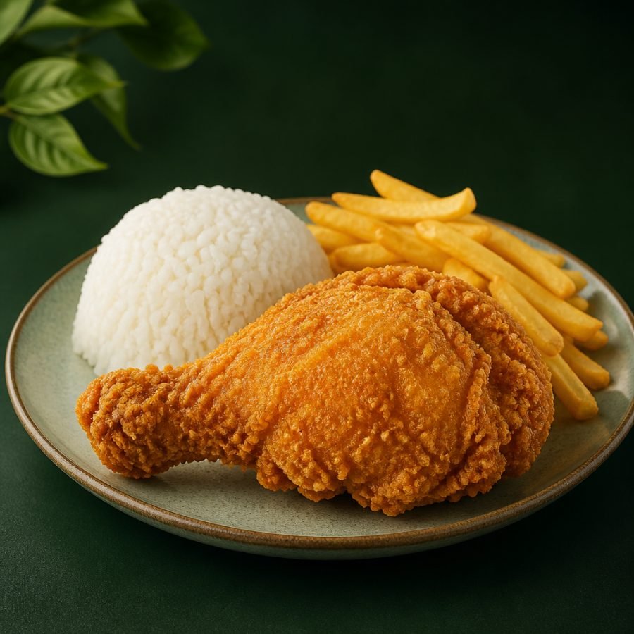 1-pc. Chickenjoy with Rice & Fries